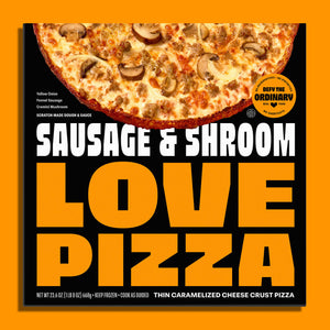 Sausage & Shroom front